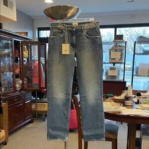 The Garment Darcy Distressed Denim Jeans Size 27 Trendy Light Wash Midrise MWT